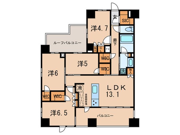 Opus residence Meguro Senzokuの物件間取画像